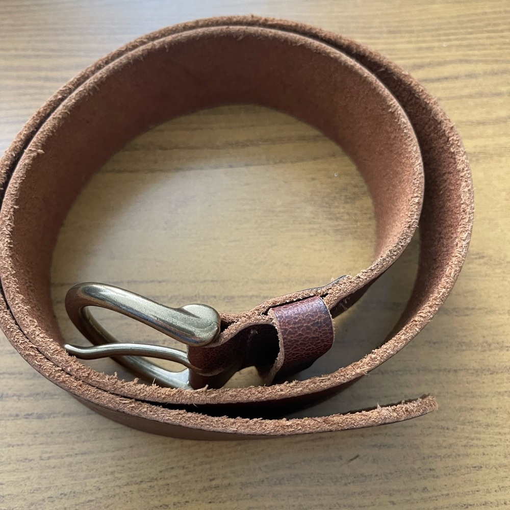 Polo Ralph Lauren Brown Leather Belt Men’s S 28-30 Made In England